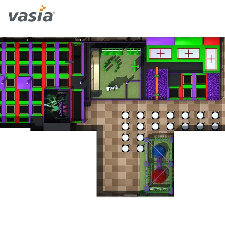 China Top 1 Trampoline Manufacturer Indoor Trampoline Park