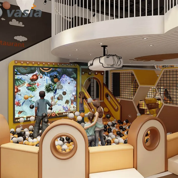 New Modern Theme Colorful Indoor Soft Playground