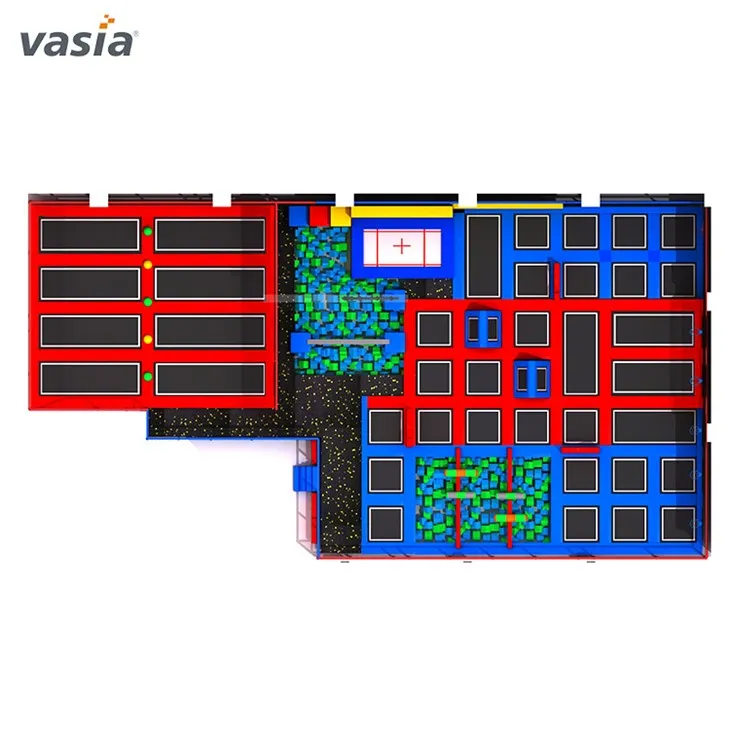 Rectangular Indoor Trampoline